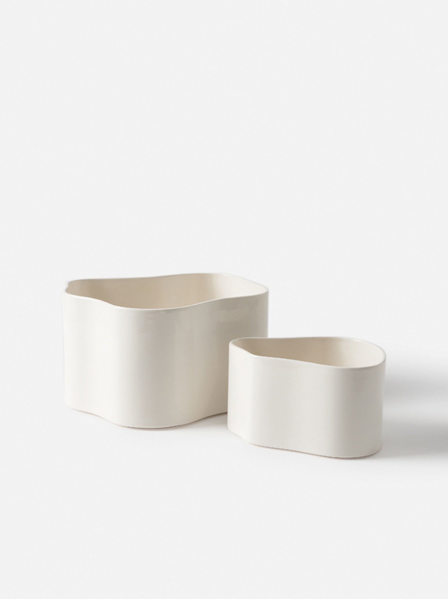 Artek Riihitie Plant Pot B White Small 19x12cmh None / None