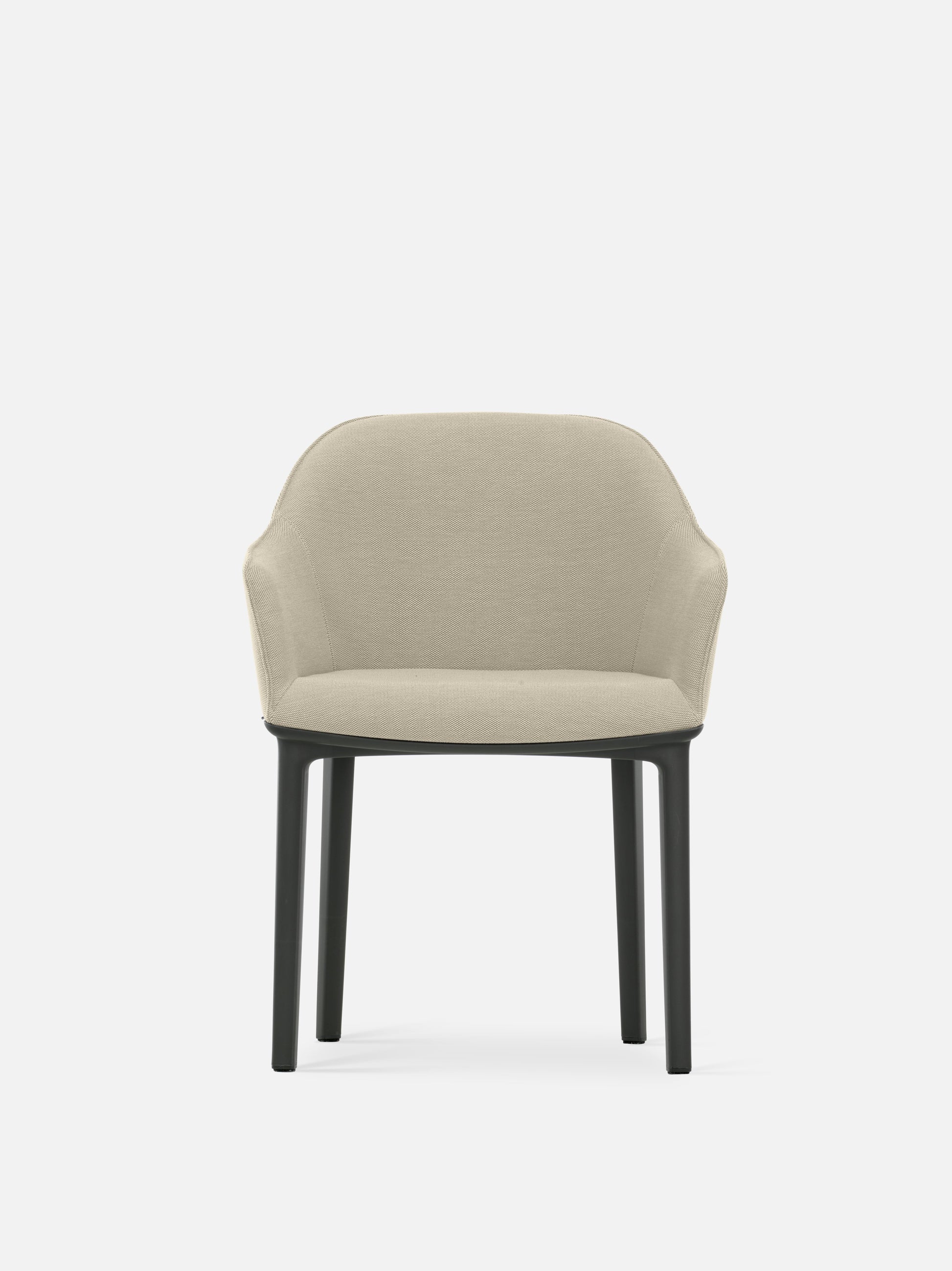 Vitra Softshell Side Chair Beige Melange/Basic Dark / One Size