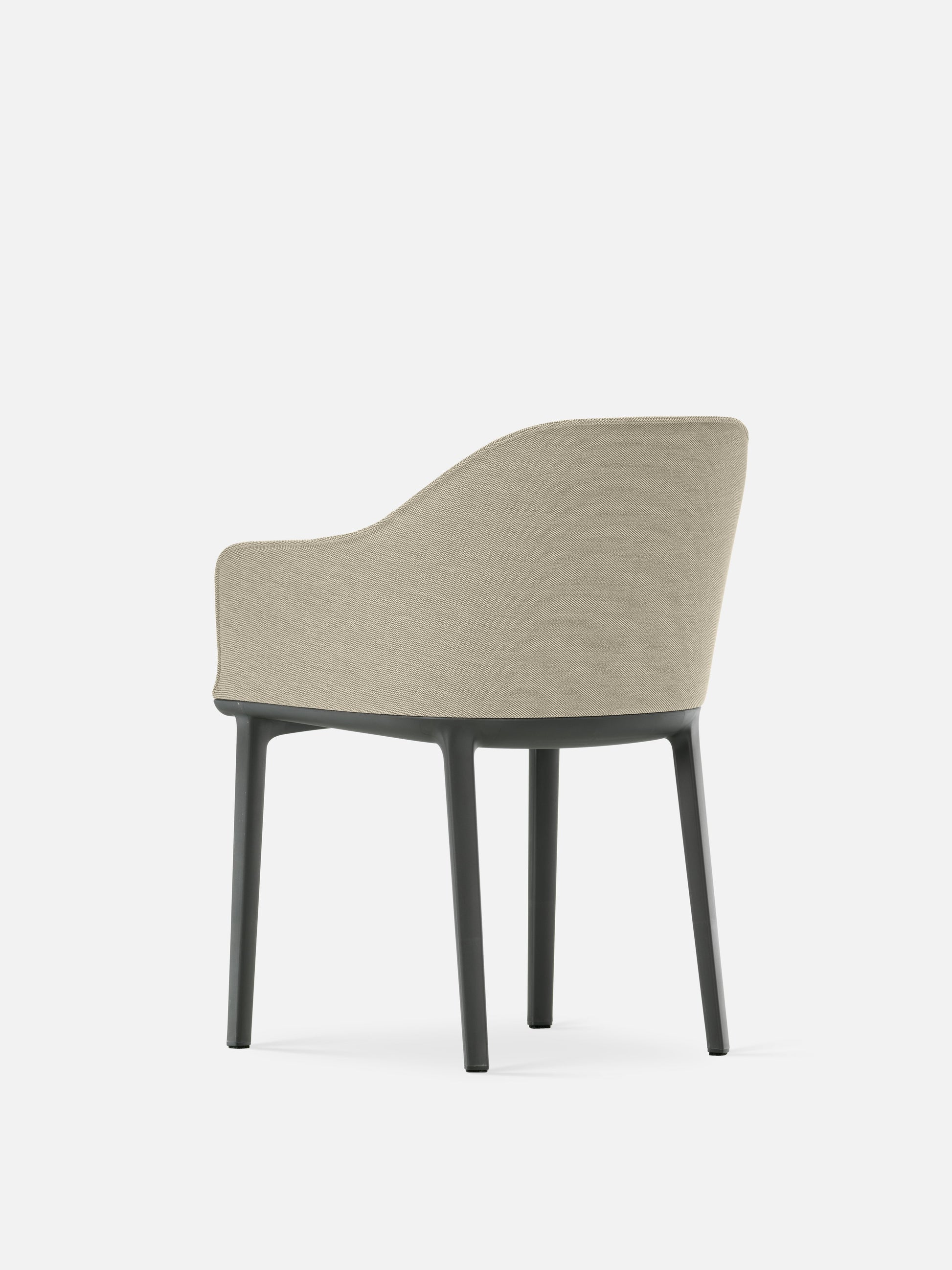 Vitra Softshell Side Chair Beige Melange/Basic Dark / One Size