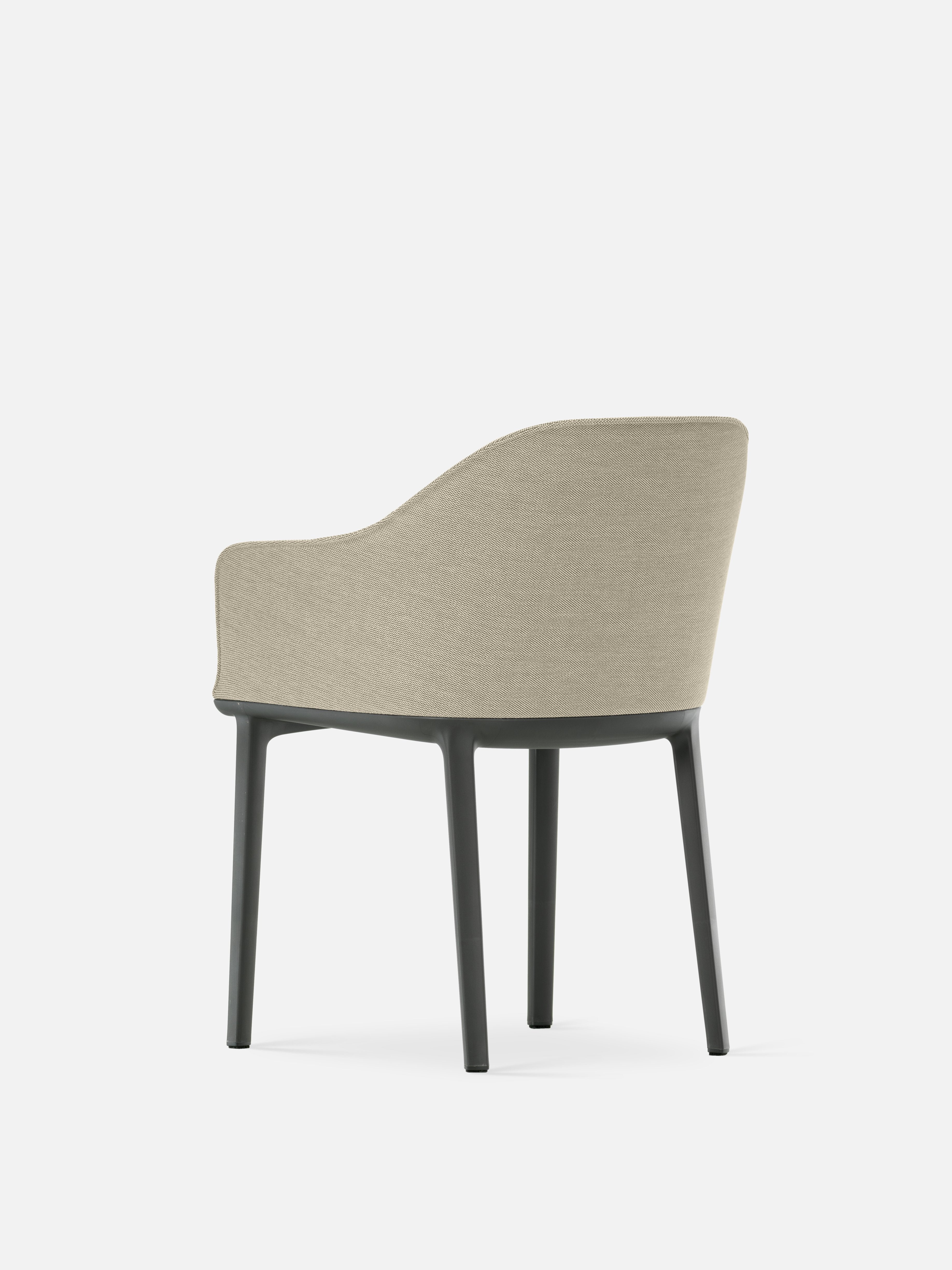Vitra Softshell Side Chair Beige Melange/Basic Dark / One Size