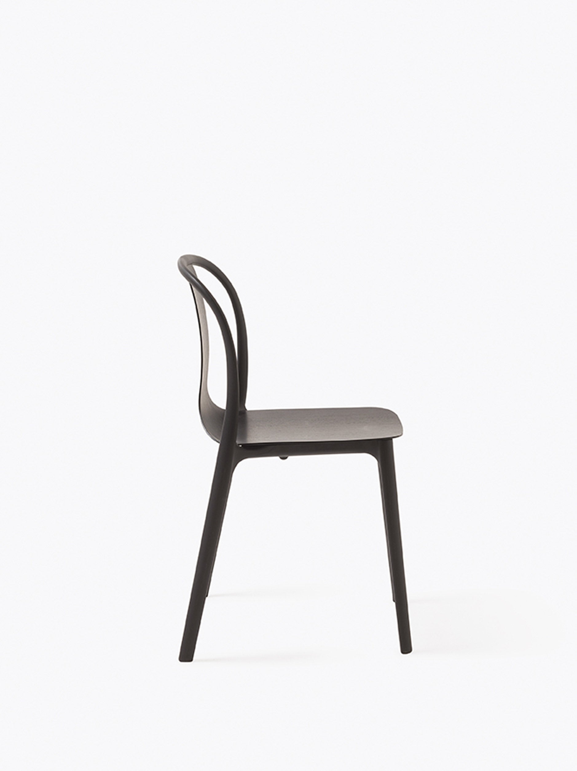 Vitra Belleville Ply Chair Black / One Size