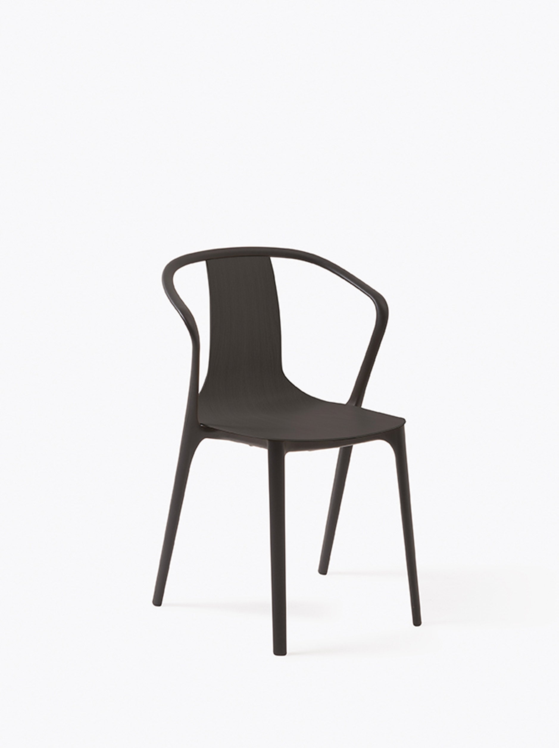 Vitra Belleville Ply Armchair Black / One Size
