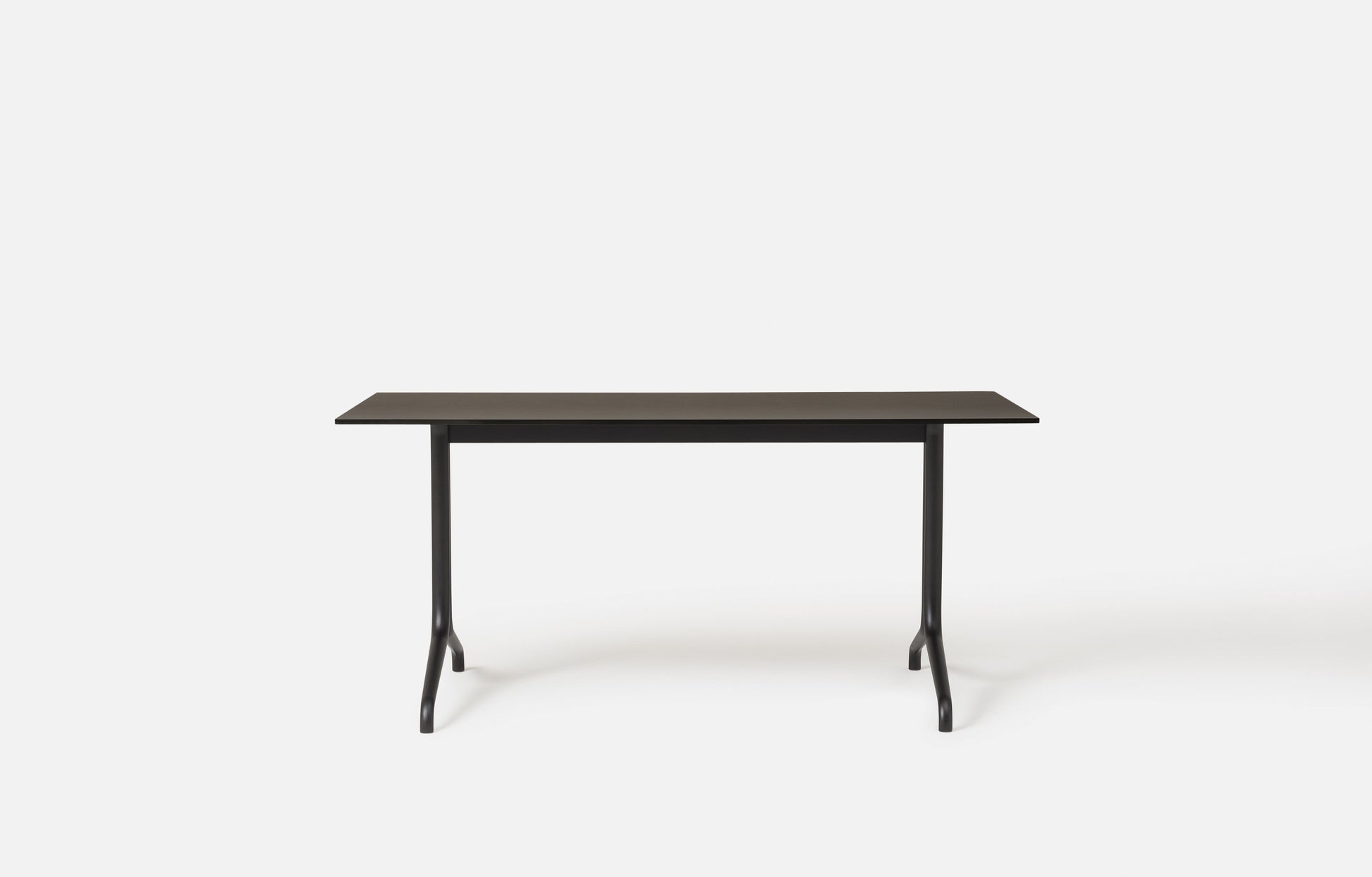 Vitra Belleville Rectangle Outdoor Table Deep Black / One Size