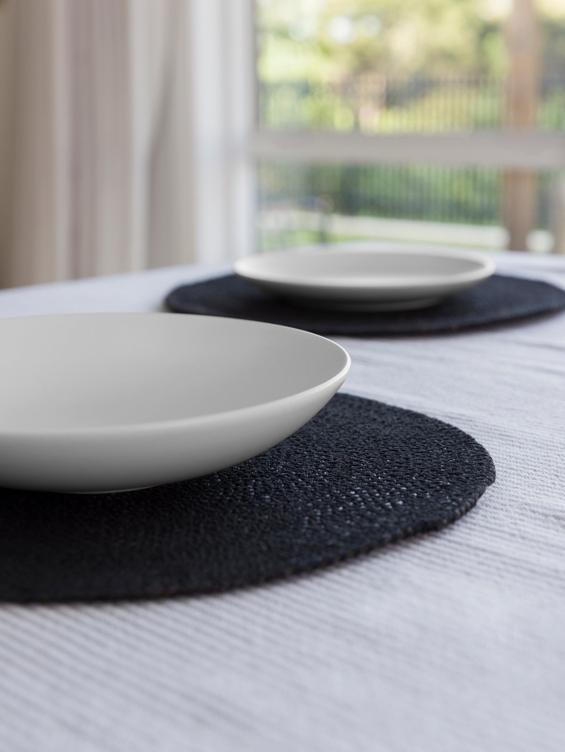 Stoneware Deep Plate Set/4 None / None