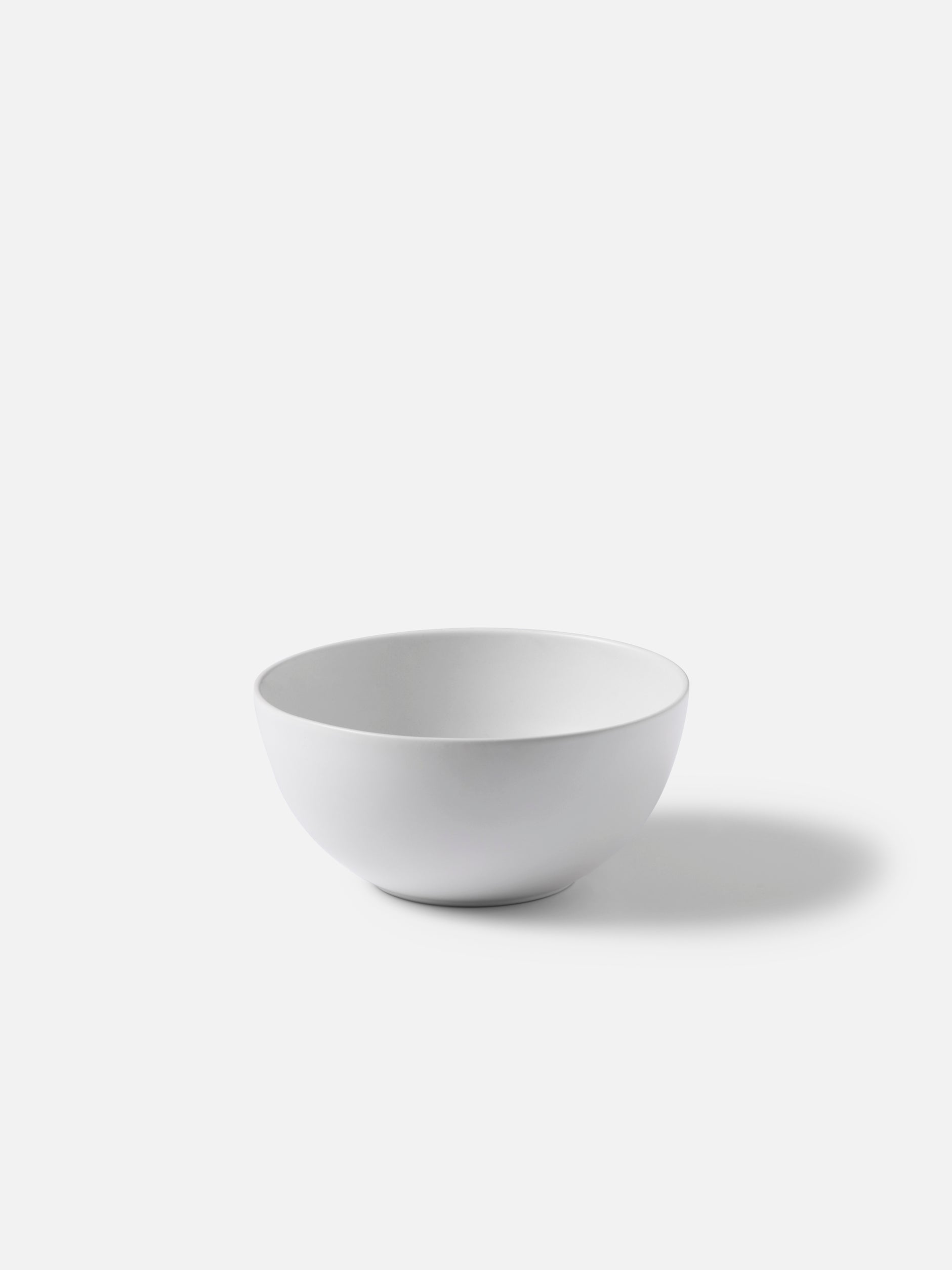 Stoneware Salad Bowl White / Small