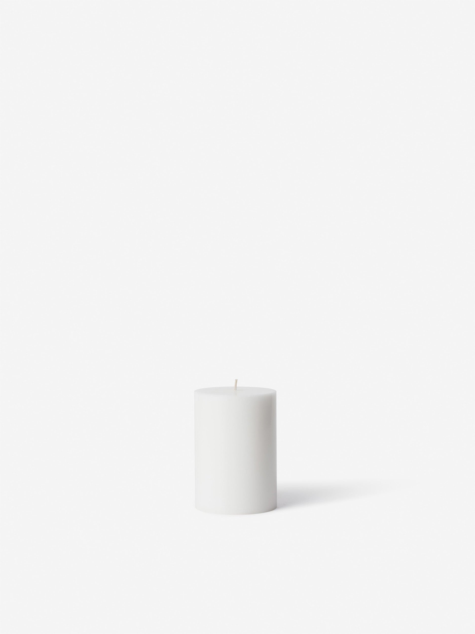 Pillar Candle White / 10.5cmdiax15cmh