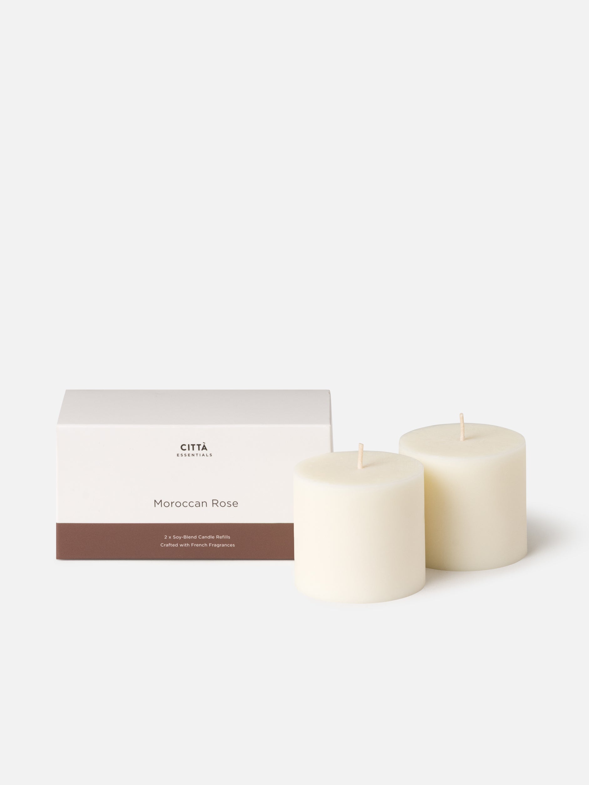 Moroccan Rose Candle Refill Set/2 None / None