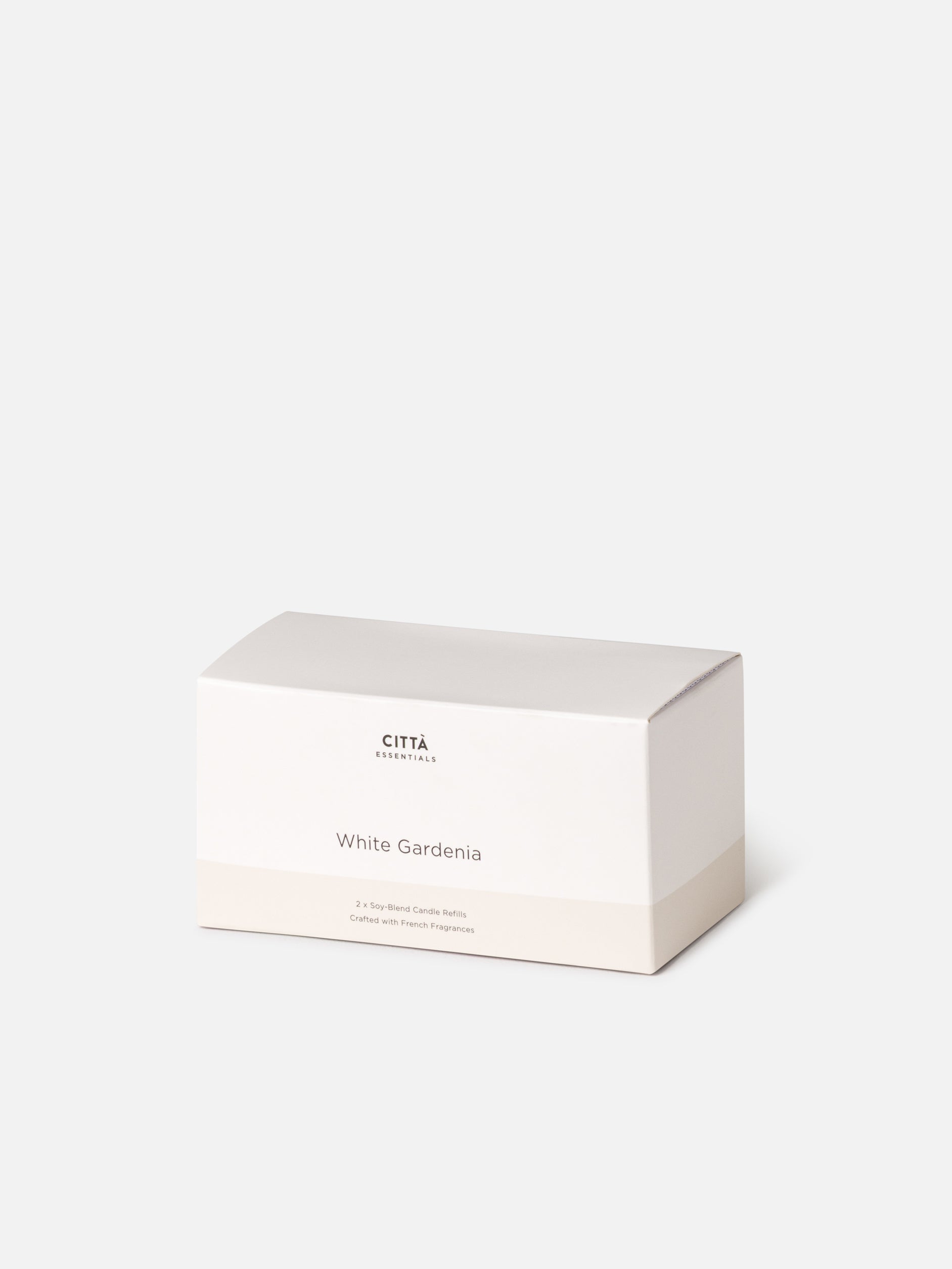 White Gardenia Candle Refill Set/2 None / None
